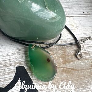 Alquimia Green Pendant Necklace